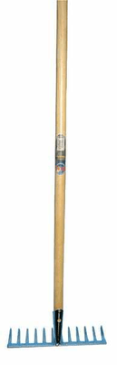 Pièces agricoles - Cloture,Jardin & Sylviculture - Rateau à gazon 12 dents avec manche