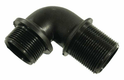 Coude 90° mâle/mâle 1 1/4" long