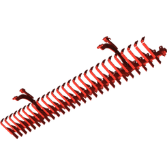 Pièces agricoles - Pièce divers - BARRE DE DECROTTOIR 3,50m complet