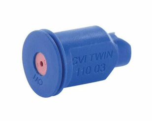 Pièces agricoles - Pièce Pulvérisateur - Buse à double injection d'air CVI TWIN 110° 3 bleu céramique Albuz