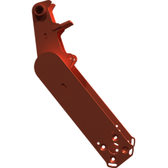 Pièces agricoles - Pièce divers - Bras oscillant étroit soudé peint