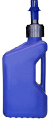 Pièces Quad & Motos - Transport - Garage - Paddock - Bidon d'essence TUFF JUG 10L bleu translucide/bouchon bleu