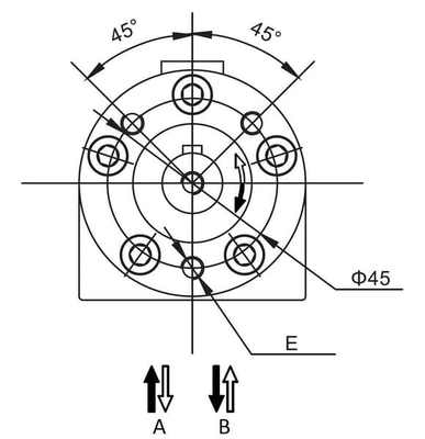 Pièces agricoles - Hydraulique - Moteur orbital 8cc Kramp