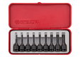 Coffret 3/8" douilles à chocs Torx T10 à T50 9 pcs