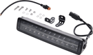 Barre lumineuse de travail LED, 120W, 10080lm, rectangulaire, 12/24V, blanc/orange, 358,4x70x78,6mm prise Deutsch, Combo, courb