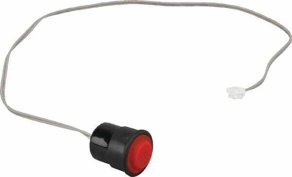 Pièces agricoles - Electricité - Bouton-poussoir (rouge)