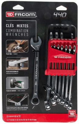 Outils - Outils divers - Jeu 12 clés mixtes