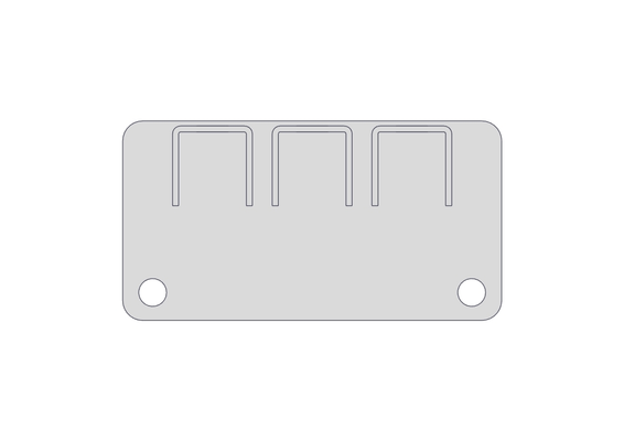 Materiels - Accessoires 0Kg-5Kg - FIXATION ARRIERE TRIPLE DE BOX