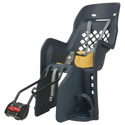 Pièces Quad & Motos - Vélo - Siège enfant de vélo arrière POLISPORT Joy FF 29" fixation cadre - denim/jaune