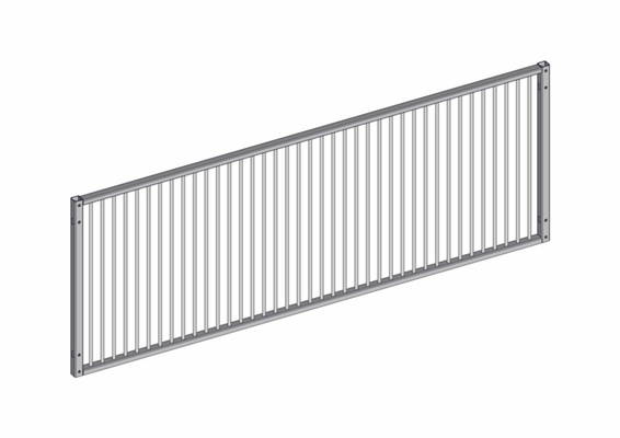 Accessoires et options matériel  - Matériel d'élevage - autre - GRILLE HAUTE DE BOX BARREAUDEE L.3M