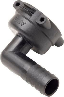Pièces agricoles - Pièce Pulvérisateur - Raccord à fourche, femelle 90° AF3, embout de tuyau 16 mm