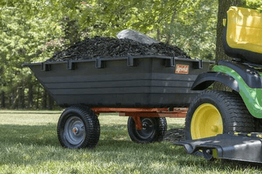Pièces agricoles - Jardin et forêt pièce adaptable - Remorque avec caisse en plastique 450 kg