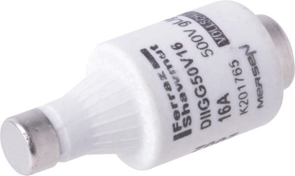 Pièces agricoles - Electricité - Fusible 500V 16A longueur 50mm