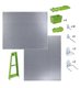 PANNEAU MURAL 2X558/458MM + ACCESSOIRES