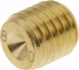 Pièces agricoles - Hydraulique - Vis de réglage M12 Ø 0.8 mm La