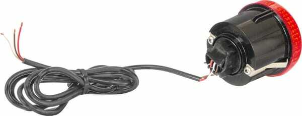 Pièces agricoles - Eclairage - Feu stop/arr L15 LED, 12V Rouge