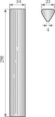 Pièces agricoles - Travail du sol - Dent de herse rotative p/Carraro