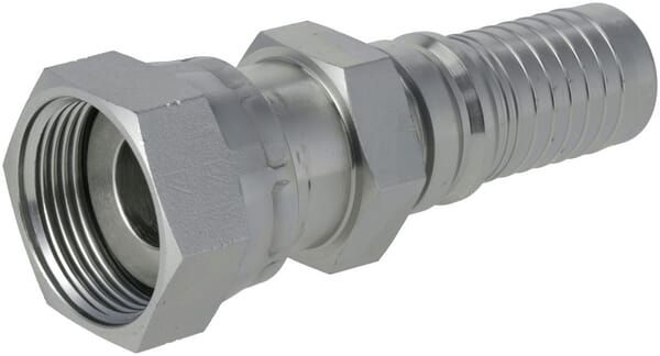 Pièces agricoles - Hydraulique - Raccord à sertir 4SH-DN25-1,7/16" ORFS