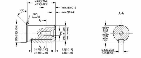 Pièces agricoles - Hydraulique - Moteur orbital, arbre Ø 1" A2