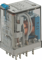 Pièces agricoles - Electricité - Relais Finder 4 W 7 A 12 VDC