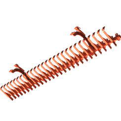 Pièces agricoles - Pièce divers - BARRE DE DECROTTOIR 3.50m complet