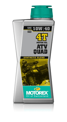 Pièces Quad & Motos - Lubrifiants et nettoyants - Huile moteur MOTOREX ATV Quad 4T - 10W40 10x1L