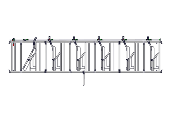 Materiels - Cornadis - PACK DE 6 PANNEAUX AXIAL II REG DE 6P./5M L.4.70M