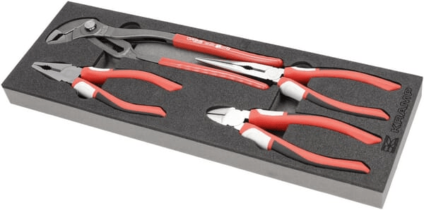 Outils - Outils divers - Jeu de pinces 4 pièces