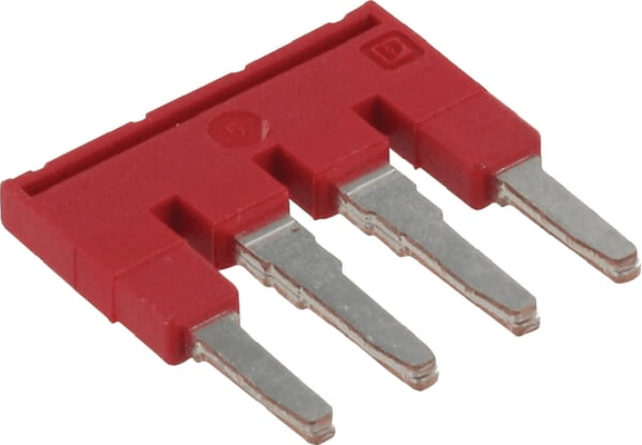 Pièces agricoles - Electricité - Connecteur transvers., 4 pôles