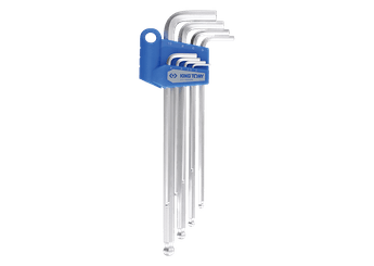 Outils - Outils divers - Jeu de 8 clés mâles extra longues "Ball Point"