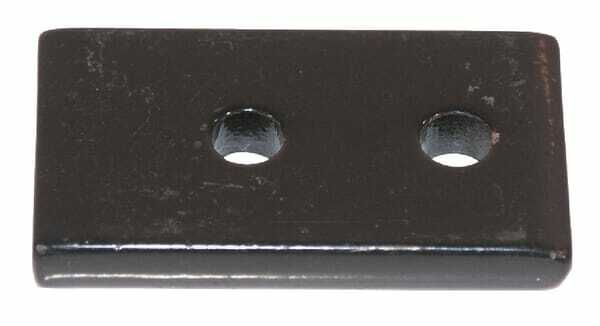 Pièces agricoles - Tracteur pièce origine - Plaque de verrouillage pour poignée de vitre arrière