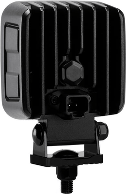 Pièces agricoles - Eclairage - Lampe de travail LED, 60W, 6600lm, carrée, 12/24V, blanche, 92x109,5x51,1mm prise Deutsch, faisceau large, 12LED