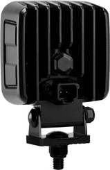 Pièces agricoles - Eclairage - Lampe de travail LED, 60W, 6600lm, carrée, 12/24V, blanche, 92x109,5x51,1mm prise Deutsch, faisceau large, 12LED