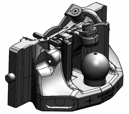 Pièces agricoles - Tracteur pièce adaptable - Boule d'attelage K80