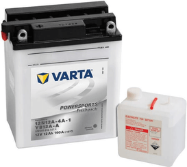 Pièces agricoles - Eclairage - Batterie 12V 12Ah 160A Sports motorisés Freshpack VARTA