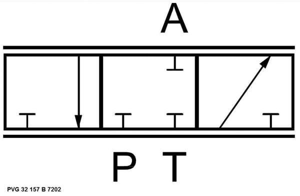 Pièces agricoles - Hydraulique - Tiroir 40 L/M 157-B-7202
