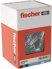 Pièces agricoles - Fasteners - Vis de fixation murale HM M6x52 50pcs