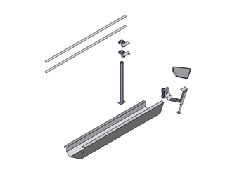 Materiels - Accessoires 70Kg-100Kg - ELEMENT SUIVANT LS OVINS TREFLE D.76MM