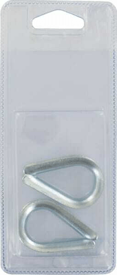 Pièces agricoles - Fasteners - Cosse à câble Ø8mm - 33x24mm (2)