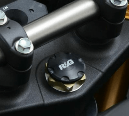 Pièces Quad & Motos - Equipement véhicule - Insert écrou de direction R&G RACING noir Honda CRF1000L Africa Twin
