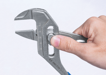 Outils - Outils divers - Pince-clé multiprise push button avec graduation 250mm