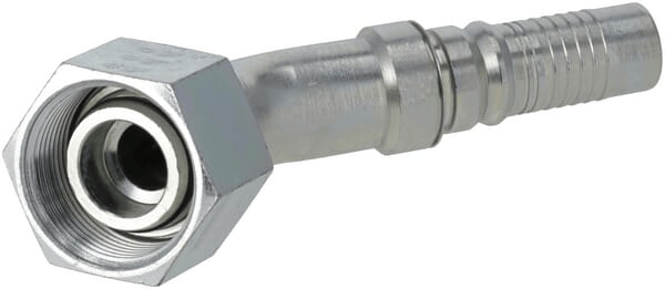 Pièces agricoles - Hydraulique - Raccord à sertir 4SH-DN20-25S-M36x2,0 45° HEX41