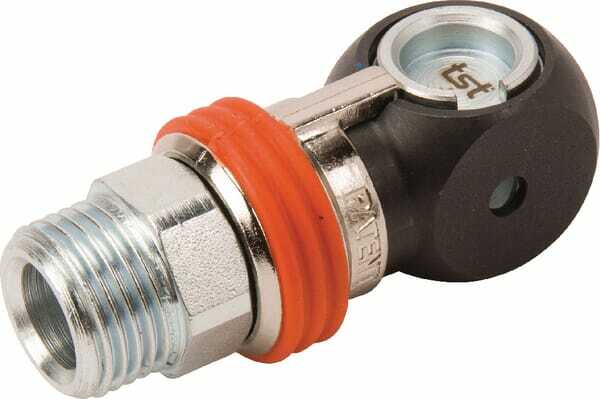 Pièces agricoles - Pièce pneumatique - Raccord rap. sécu mâle BSP1/2"