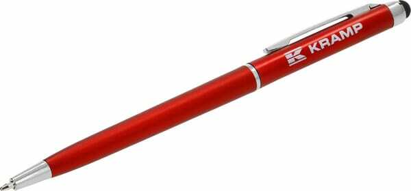 Objets publicitaires - Objets publicitaires divers - Stylo bille en ABS avec stylet rouge
