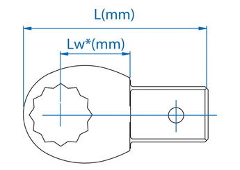 Outils - Outils divers - Embout polygonal 9X12 - 7mm