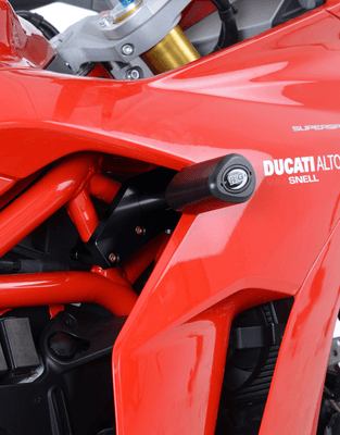 Pièces Quad & Motos - Equipement véhicule - Tampons de protection R&G RACING Aero noir sans percage Ducati Supersport