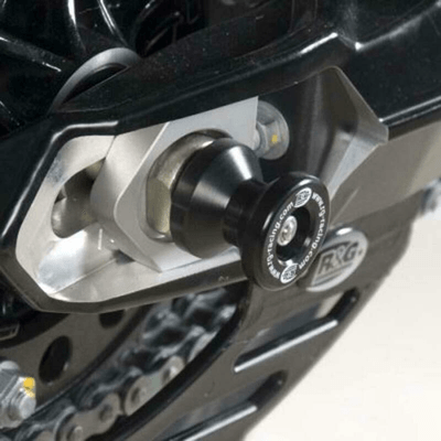 Pièces Quad & Motos - Equipement véhicule - Protection de bras oscillant R&G RACING fixation axe noir Husqvarna Nuda 900