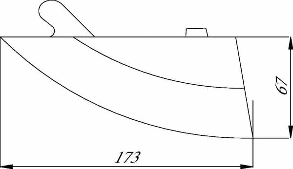 Pièces agricoles - Machines - Pointe de soc Gaspardo