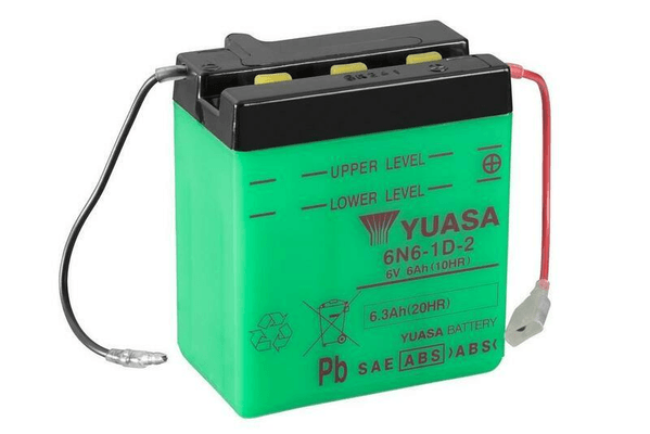 Pièces Quad & Motos - Electrique - Batterie YUASA conventionnelle sans pack acide - 6N6-1D-2