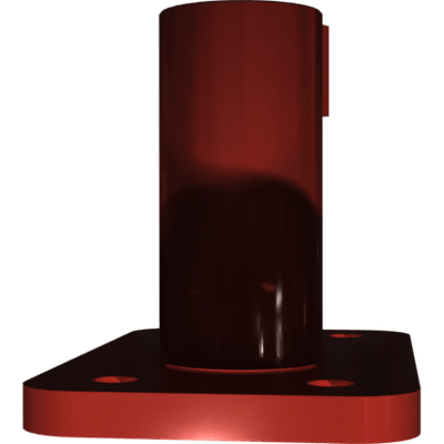 Pièces agricoles - Pièce divers - plaque de support soudée -peinte-